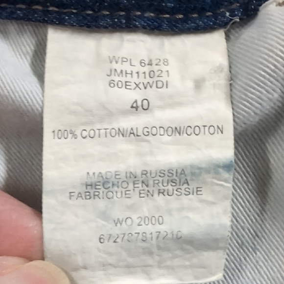 Host Pick! 🥳 Men's Blue Denim Cargo Jean Shorts - Picture 5 of 6